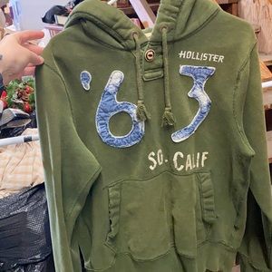 Hollister hoodie rustic looking